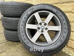 Defender L663 Range Rover Discovery Gloss Grey 19 Alloy Wheels & Goodyear AT's
