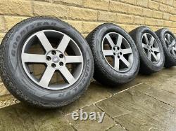 Defender L663 Range Rover Discovery Gloss Grey 19 Alloy Wheels & Goodyear AT's