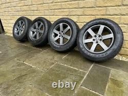 Defender L663 Range Rover Discovery Gloss Grey 19 Alloy Wheels & Goodyear AT's