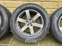 Defender L663 Range Rover Discovery Gloss Grey 19 Alloy Wheels & Goodyear AT's