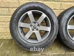 Defender L663 Range Rover Discovery Gloss Grey 19 Alloy Wheels & Goodyear AT's
