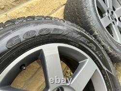 Defender L663 Range Rover Discovery Gloss Grey 19 Alloy Wheels & Goodyear AT's