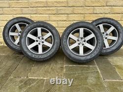 Defender L663 Range Rover Discovery Gloss Grey 19 Alloy Wheels & Goodyear AT's