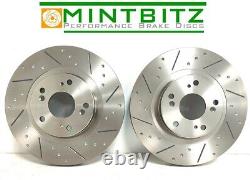 Discovery 4.4 V8 Range Rover Sport 4.4 V8 04-08 DimpledGrooved Front Brake Discs