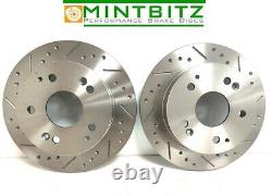 Discovery 4.4 V8 Range Rover Sport 4.4 V8 04-08 DimpledGrooved Front Brake Discs