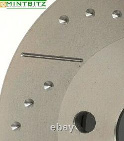 Discovery 4.4 V8 Range Rover Sport 4.4 V8 04-08 DimpledGrooved Front Brake Discs