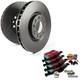 EBC B01 Brake Kit Rear Pads Discs for Land Rover Discovery Range