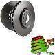 EBC B02 Brakes Kit Rear Coverings Discs for Land Rover Discovery Range Rover