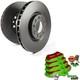 EBC B02 Rear Brake Kit Pads Discs for Land Rover Discovery Range Rover