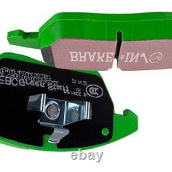 EBC Greenstuff brake pads Front EBC103376 for Land Rover Discovery 2 Range Rover