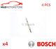 Engine Glow Plugs Bosch 0 250 203 004 4pcs G For Volvo V70 Ii, S60 I, S80 I, Xc90 I