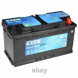 Exide EK950 12V 95AH 850A AGM VRLA 019 Battery Land Rover Jaguar Range Rover