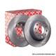 FEBI BILSTEIN Front Brake Discs Pair Fits Land Rover Discovery Range Rover