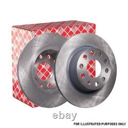 FEBI BILSTEIN Front Brake Discs Pair Fits Land Rover Discovery Range Rover