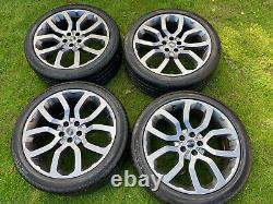 Factory 22 Range Rover Sport Vogue Discovery Svr Alloy Wheels Continental Tyres