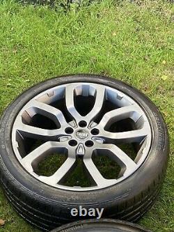 Factory 22 Range Rover Sport Vogue Discovery Svr Alloy Wheels Continental Tyres