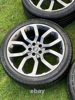 Factory 22 Range Rover Sport Vogue Discovery Svr Alloy Wheels Continental Tyres