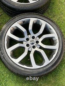 Factory 22 Range Rover Sport Vogue Discovery Svr Alloy Wheels Continental Tyres