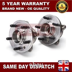 FirstPart 2x Wheel Hub + Bearings Front Fits Land Rover Discovery Range Sport