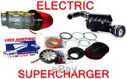 Fit For Range Rover Performance Electric Air Intake Supercharger Fan Motor Kit