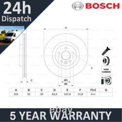 Fits Land Rover Discovery Sport Range Evoque Bosch Front Brake Disc