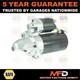 Fits Land Rover Range Discovery 3.5 3.9 4.0 4.3 4.6 NAPA Starter Motor ERR6087E