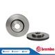 Fits Land Rover Range Sport Discovery Brake Disc Front Brembo LR161889 LR081594