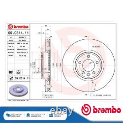 Fits Land Rover Range Sport Discovery Brake Disc Front Brembo LR161889 LR081594