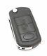 Fits RANGE Rover Sport Land Rover Discovery 3 BUTTON REMOTE KEY FOB CASE
