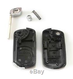 Fits RANGE Rover Sport Land Rover Discovery 3 BUTTON REMOTE KEY FOB CASE