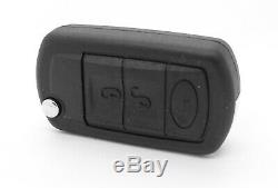 Fits RANGE Rover Sport Land Rover Discovery 3 BUTTON REMOTE KEY FOB CASE