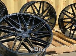 Fits Range Rover Sport 22'' El33 Alloy Wheels Land Rover & New Tyres Black