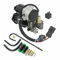 For Range Rover Sport Air Compressor Pump & Relay & Pipe Repair Set Hitachi Type
