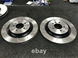 For Range Rover Sport Discovery Front Rear Drilled Grooved Brake Discs And Pads