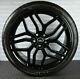 Four Range Rover Sport Style 22 Alloy Wheels Viper Black With 8mm Hankook Tyres