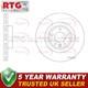 Front Brake Disc Fits Land Rover Discovery Range Sport 3.0 D LR098967
