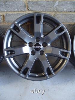Genuine 18 Land Range Rover Evoque Discovery Sport Grey Alloy Wheels & Tyres