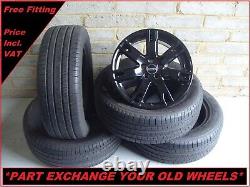 Genuine 18 Range Rover Evoque Freelander 2 Discovery Sport Black Wheels & Tyres