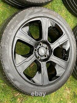 Genuine 21 Range Rover Sport Vogue Discovery Alloy Wheels Pirelli Tyres x 4