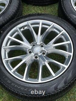 Genuine 21 Range Rover Sport Vogue Discovery Svr Alloy Wheels Pirelli Tyres
