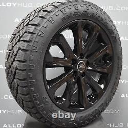 Genuine Land Rover Discovery 5 Style 5002 20 Inch Black Alloy Wheels+tyres X5