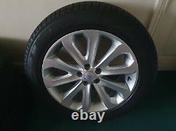 Genuine Land Rover-Range Rover-Discovery 20 Silver 5002 Alloy Wheels & Tyres