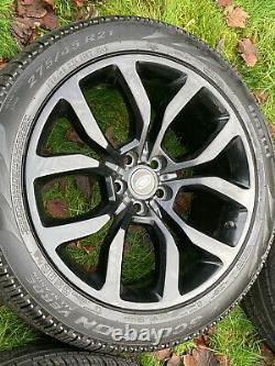 Genuine Land Rover Sport Vogue Discovery Defender Alloy Wheels Pirelli Tyres Svr