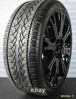 Genuine Lowenhart Alloy Wheels 22 Viper Black Range Rover / Sport With Tyres x4