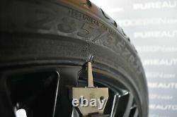 Genuine Lowenhart Alloy Wheels 22 Viper Black Range Rover / Sport With Tyres x4