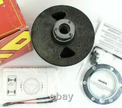 Genuine Momo Competition 350mm steering wheel and hub kit, Mitsubishi Evo 4 5 6