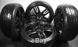 Genuine Overfinch 22 Range Rover / Sport Alloy Wheels & Tyres Piano Black NEW