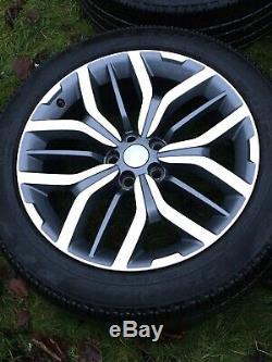 Genuine Range Rover Sport Vogue Discovery Svr L495 L405 Alloy Wheels Tyres 4 Svr
