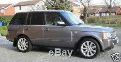 Genuine Range Rover Vogue L322 Supercharged Silver 20inch Alloy Wheels+tyres X4