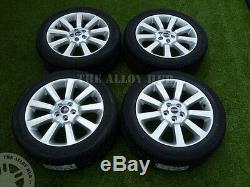 Genuine Range Rover Vogue L322 Supercharged Silver 20inch Alloy Wheels+tyres X4